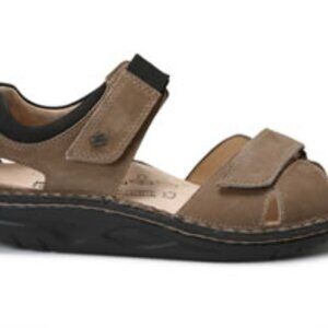 Finn Comfort Samara Sandal in Brown "Sancho Buggy" nappa leather euro 40